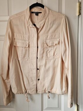 Fifteen Twenty Pale Pink Utility Jacket